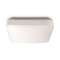 Mauve Plafonnier carré Blanc LED 17W 2700K