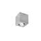 TRILEDO CARRE CL plafonnier, alu brossé, GU10 50W max.|SLV-DC51002004