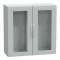 Thalassa PLA - Armoire polyester 1000x1000x420 - IP65 - vitrée Ral 7035|Schneider Electric-SCHNSYPLA10104TG