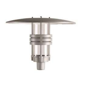 VISBY gris alu 27W LED 2950K mod. 3000lm ULOR3% IP65 cl I tête 7,28KG 0,086m2|Norlys-NOS577AL