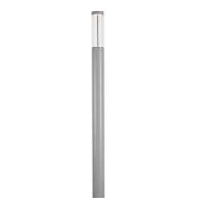 EGERSUND PARK (6106+6101) gris alu LED 10W mod. 1100lm 3000K ULOR2% IP65 cl I|Norlys-NOS6105AL
