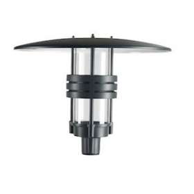 VISBY graph. 27W LED 3000K mod.2950lm ULOR3% IP65 cl I tête seule 7,28KG 0,086m2|Norlys-NOS577GR