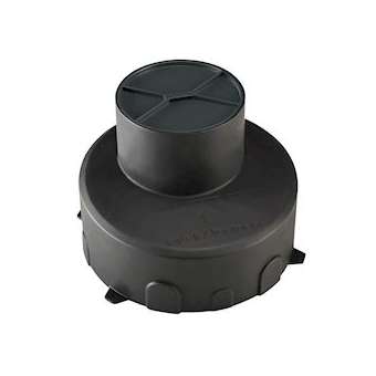 DASAR 150 PREMIUM, pot d'encastrement, extérieur, noir|SLV-DC51000654