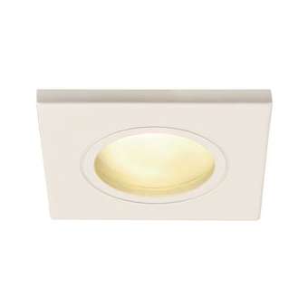 DOLIX OUT, carré, GU10, QPAR51, encastré, blanc, max. 50W|SLV-DC51001169
