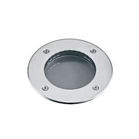 WALKER 2-Enc. Sol Ext. IP67 IK10, rond, inox, E27 R63 40W max, lpe non incl|Aric-ARI1700