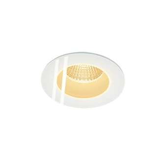 PATTA-F, encastré plafond, rond, blanc, 12W, 3000K, 38DEG, alim incluse|SLV-DC5114441
