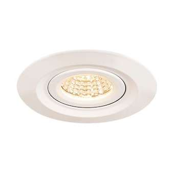 KINI, encastré de plafond extérieur, blanc, LED 12W 3000K, 60DEG, IP65|SLV-DC51000833