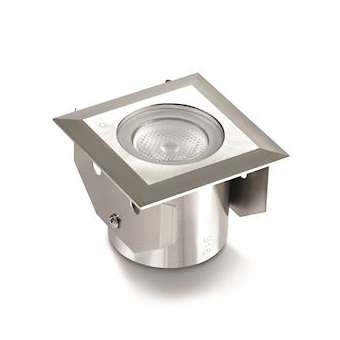 GL016, encastré de sol carré en inox 316 LED 1W, 4000K, 26DEG, IP68|Collingwood-SLHGL016SQNW