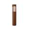 SLOTS 45, borne extérieure, fonte rouillée, LED, 6,3W, 3000K, IP44
