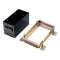 AIXLIGHT PRO 50, cadre de montage, intérieur, double, sans collerette, noir|SLV-DC5115352