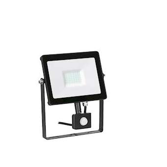 Quazar - Proj. ext. LED IP65 IK08 détection 30W 3000K NO|Aurora-ABIENFLH30PBLK30