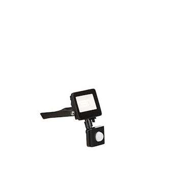 Vela - Projecteur ext. LED IP65 IK08 10W 4000K NO + détection|Aurora-ABIENFLV10P40