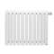 Radiateur Chaleur douce Mythik horizontal aluminium satiné 1500W