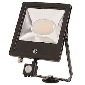 FL05, projecteur 50W couleur LED commutables, 3000K, 4000K et 6000K, IP65, PIR|Collingwood-SLHFL05BPCS