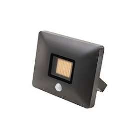 FLOM MAXI projecteur mural ou sol graphite LED 42W 4000K détecteur classe I IP65|Sg lighting-NOL630041