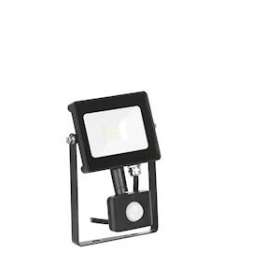 Quazar - Proj. ext. LED IP65 IK08 détection 10W 4000K NO|Aurora-ABIENFLH10PBLK40