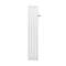 Radiateur Chaleur douce Mythik vertical aluminium satiné 1250W