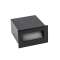 SET'IN 3 rectangle fixe noir 4000K 2W 120DEG IP54