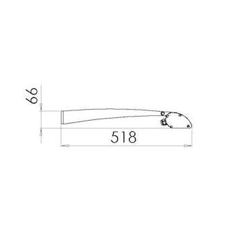 Bras de fixation déportée 400mm pour ZURO|Aric-ARI1309