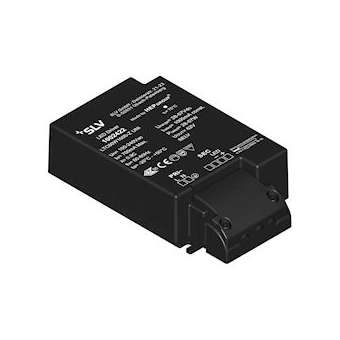 Alimentation LED, intérieur, 60W, 1000mA, serre-câble inclus|SLV-DC51002422