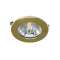 S1200 - Encastré rond doré Ø,70mm, LED G4 1,8W 3000K 150lm incl.|Aric-ARI50771
