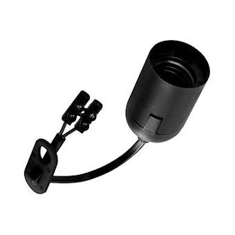 Renovation Douille E27 Tp Noir 2X0.75mm2 15Cm|Bailey-BIY140215