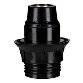 Douille E14 Bakélite Filetée + Bague Noir|Bailey-BIY141129