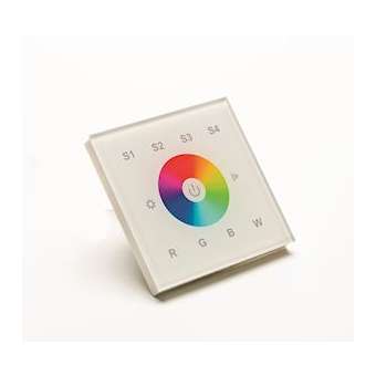 Emetteur mural HF/DMX RGB/RGBW 1 zone|Europole-POL45245