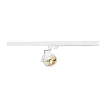 KALU TRACK, spot pour rail 3 allumages intérieur, blanc, GU10/QPAR111, 75W max|SLV-DC5152611