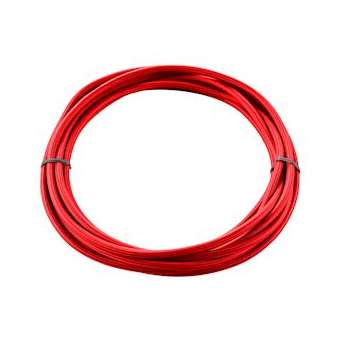 Câble textile, intérieur, 3 pôles, 3x0,75 mm², 5 m, rouge|SLV-DC5961376