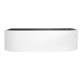 Radiateur connecté Divali pilotage intelligent plinthe 1000W blanc carat|Atlantic RECS-ATL507621
