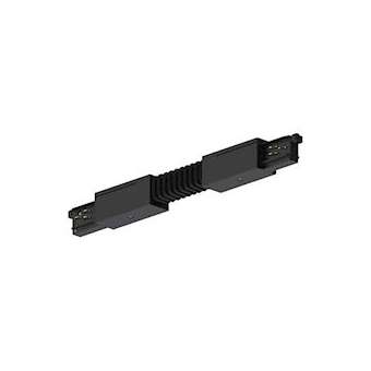Coude flexible pour rail universel 3ph 7p noir|-GCHTRA3FFLEXB