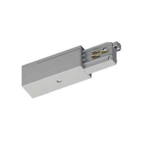 Alimentation gauche pour rail univ 3ph 7p blanc|-GCHTRA3FPOWLW