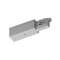 Alimentation droit pour rail univ 3ph 7p blanc