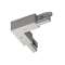 Coude droit pour rail universel 3ph 7p noir
