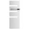 Radiateur sèche-serviettes Serenis mât droite 750W Blanc Carat