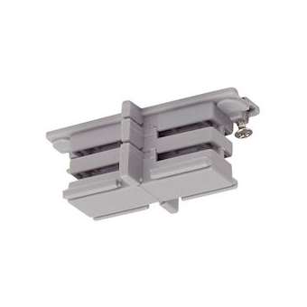S-TRACK, connecteur droit, gris argent|SLV-DC5175084
