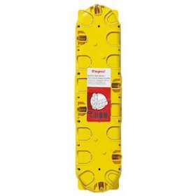Boîte à encastrer Batibox plaque de plâtre - 4 postes profondeur 40mm|Legrand-LEG090544