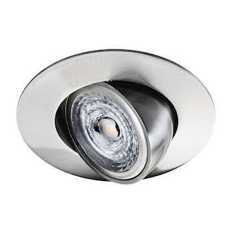 JUPITER TEK downlight acier brossé LED 6W 3000K classe II IP23|Sg lighting-NOL997171