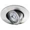 JUPITER TEK downlight acier brossé LED 6W 3000K classe II IP23|Sg lighting-NOL997171