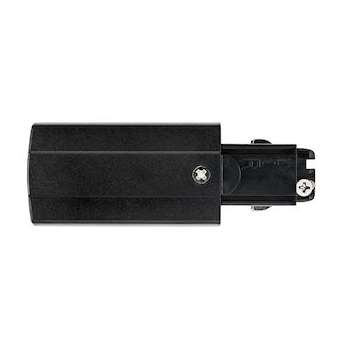 SHOPLINE embout alimentation droit rail 3 allumages noir IP20|Sg lighting-NOL314430