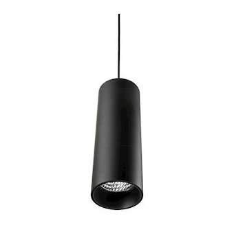 TUBE suspension rail 3 allumages noir LED 26W 3000K dimmable classe I IP20|Sg lighting-NOL314350