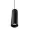TUBE suspension rail 3 allumages noir LED 26W 3000K dimmable classe I IP20|Sg lighting-NOL314350