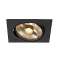 NEW TRIA 150 ES111 encastré, carré, noir mat, max. 75W, lames ressorts|SLV-DC5113830
