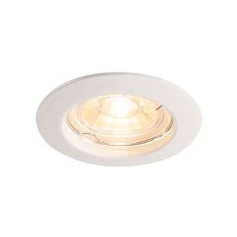 PIKA, encastré de plafond intérieur, rond, fixe, blanc, GU10/QPAR51, 50W max|SLV-DC51000714