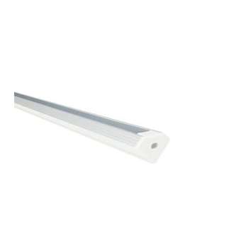 Embout avec passage de câble 45-ALU blanc|Europole-POL89199B
