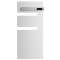 Radiateur sèche-serviettes Serenis mât droite 500W Blanc Carat