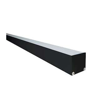 Embout sans passage de câble BLADE noir diffuseur plat.|Europole-POL89281N