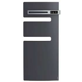 Radiateur sèche-serviettes connecté Serenis mât droite 1500W anthracite|Atlantic RECS-ATL850511