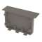 Embout type INDI droit avec trou Gris